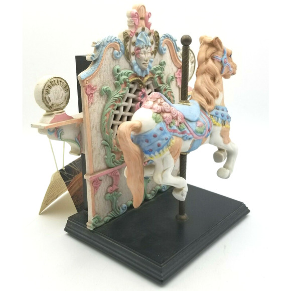 Willits Designs Carousel Memories Music Box Vintage 1987 Plays "As Time Goes By" - Picture 4 of 12